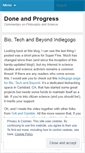 Mobile Screenshot of donescience.wordpress.com