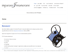Tablet Screenshot of imparareainnamorarsi.wordpress.com