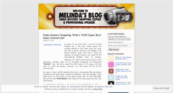 Desktop Screenshot of melindabrody.wordpress.com