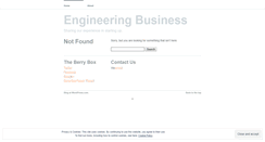 Desktop Screenshot of engbiz.wordpress.com