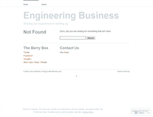 Tablet Screenshot of engbiz.wordpress.com