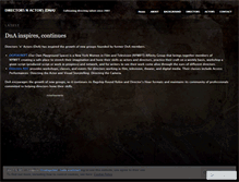 Tablet Screenshot of directorsnactors.wordpress.com