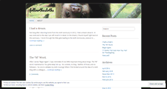 Desktop Screenshot of followthesloths.wordpress.com
