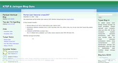 Desktop Screenshot of ktsp.wordpress.com