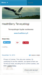 Mobile Screenshot of healthberry.wordpress.com