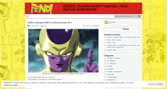 Desktop Screenshot of fenocomicss.wordpress.com