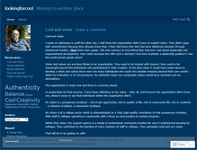 Tablet Screenshot of lookingforcool.wordpress.com