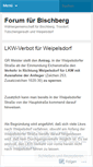 Mobile Screenshot of forumfuerbischberg.wordpress.com