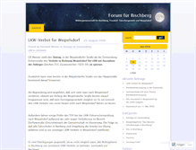 Tablet Screenshot of forumfuerbischberg.wordpress.com