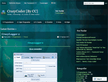 Tablet Screenshot of crazycoderr.wordpress.com