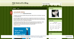 Desktop Screenshot of erianaisr.wordpress.com