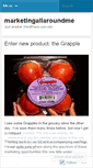 Mobile Screenshot of marketingallaroundme.wordpress.com