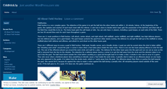 Desktop Screenshot of f3ildh0ck3y.wordpress.com