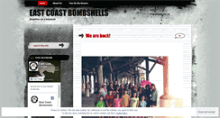 Desktop Screenshot of eastcoastbombshells.wordpress.com