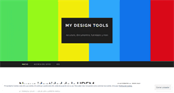 Desktop Screenshot of mydesigntools.wordpress.com