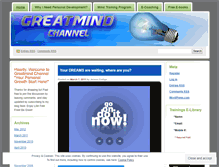 Tablet Screenshot of greatmindnetwork.wordpress.com