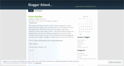 Desktop Screenshot of ibland.wordpress.com