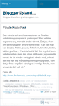 Mobile Screenshot of ibland.wordpress.com