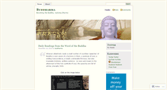 Desktop Screenshot of buddharma.wordpress.com