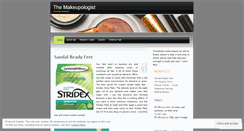 Desktop Screenshot of makeupologist.wordpress.com