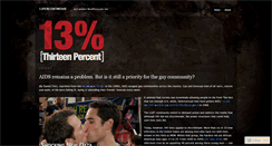 Desktop Screenshot of 13percentmovie.wordpress.com