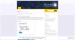 Desktop Screenshot of mappingthemind.wordpress.com