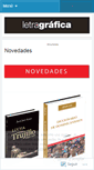 Mobile Screenshot of letragrafica.wordpress.com
