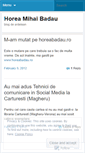 Mobile Screenshot of horeabadau.wordpress.com