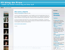 Tablet Screenshot of franandroid.wordpress.com