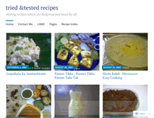 Tablet Screenshot of luv2eathate2cook.wordpress.com