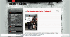 Desktop Screenshot of marmitesarmie.wordpress.com
