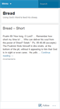 Mobile Screenshot of 1bread.wordpress.com