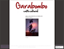 Tablet Screenshot of garabombocafecultural.wordpress.com