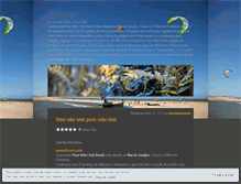 Tablet Screenshot of pousadapuravida.wordpress.com