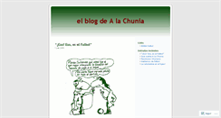 Desktop Screenshot of alachunia.wordpress.com