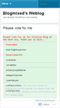 Mobile Screenshot of blogmixed.wordpress.com