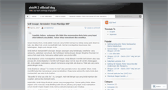 Desktop Screenshot of abid912.wordpress.com
