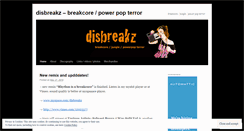 Desktop Screenshot of disbreakz.wordpress.com