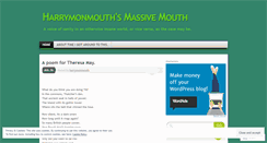 Desktop Screenshot of harrymonmouth.wordpress.com