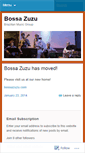 Mobile Screenshot of bossazuzu.wordpress.com