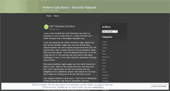 Desktop Screenshot of northernlightsrattery.wordpress.com