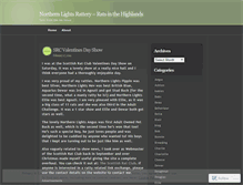 Tablet Screenshot of northernlightsrattery.wordpress.com