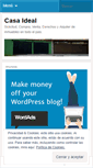 Mobile Screenshot of micasaideal.wordpress.com