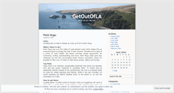 Desktop Screenshot of getoutofla.wordpress.com
