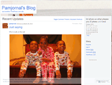 Tablet Screenshot of pamjornal.wordpress.com