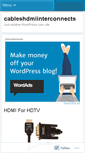Mobile Screenshot of cableshdmiinterconnects.wordpress.com