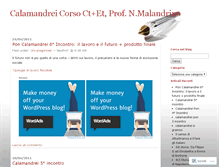 Tablet Screenshot of calamandreicorsoct.wordpress.com