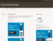 Tablet Screenshot of connordenman.wordpress.com