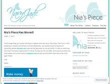 Tablet Screenshot of niaspiece.wordpress.com