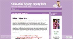 Desktop Screenshot of obatanakkejangkejangstep.wordpress.com